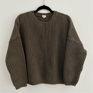 The Simple Folk | Chunky Knit Sweater | US 8